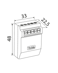 Dimension MTR2000ERP(5454462) et MTR2000ERPX (5454463)